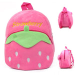 Fashion Children School Bags 3D Cartoon Print Plush Kids Backpack Kindergarten Boys and Girls School Bags Mini Backpack Book Bag