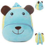 Fashion Children School Bags 3D Cartoon Print Plush Kids Backpack Kindergarten Boys and Girls School Bags Mini Backpack Book Bag