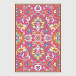 SunnyRain 1-piece Fleece Persians Rug for Bedroom Rugs and Carpets for Living Room Kitchen Mats Washable