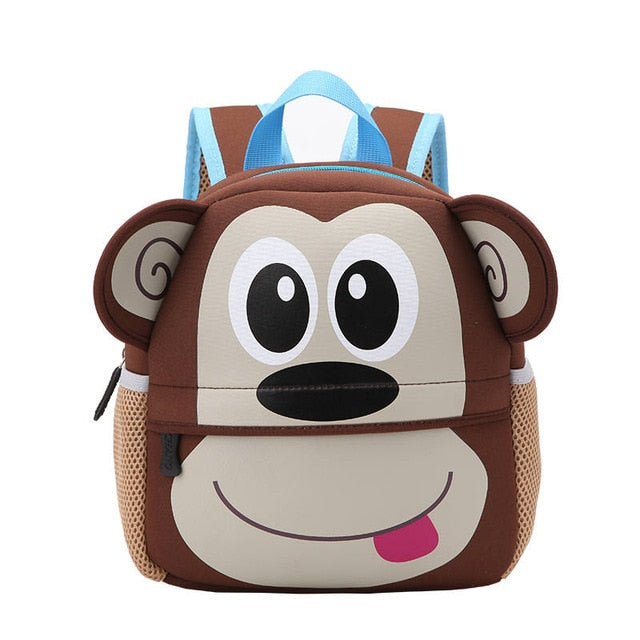 New Kawaii Stuffed Plush Kids Baby Toddler School Bags Backpack Kindergarten Schoolbag for Girls Boys 3D Cartoon Animal Backpack