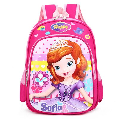 Disney car Kid Cartoon McQueen bag for School children kindergarten backpack boy girl handbag book bag