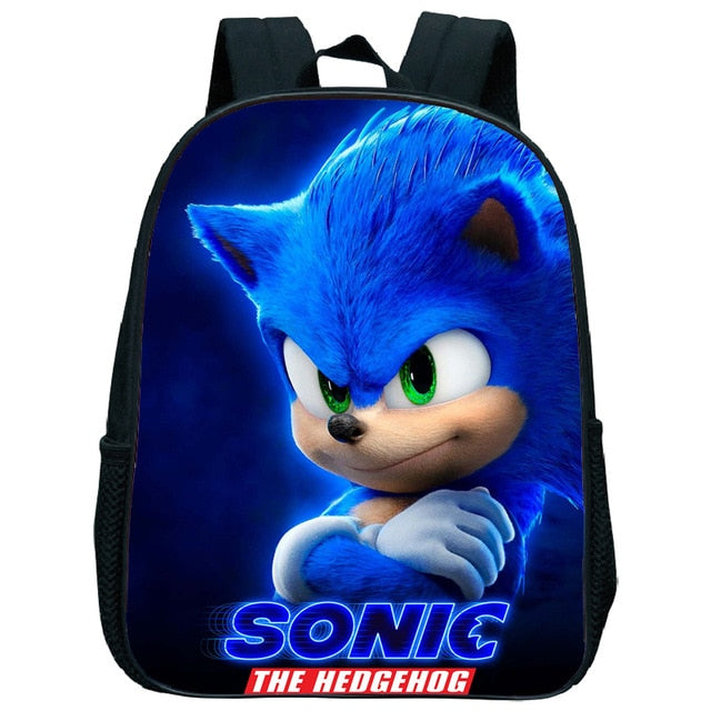 Cute Kids Sonic Kindergarten Backpack Printed Children School Bags Cool Pattern Child Bookbags Daily Rucksack Start School Gift