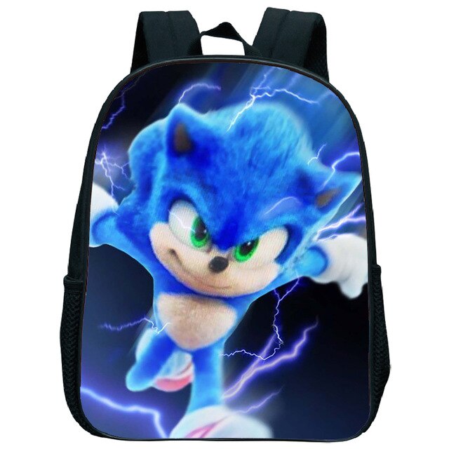 Cute Kids Sonic Kindergarten Backpack Printed Children School Bags Cool Pattern Child Bookbags Daily Rucksack Start School Gift