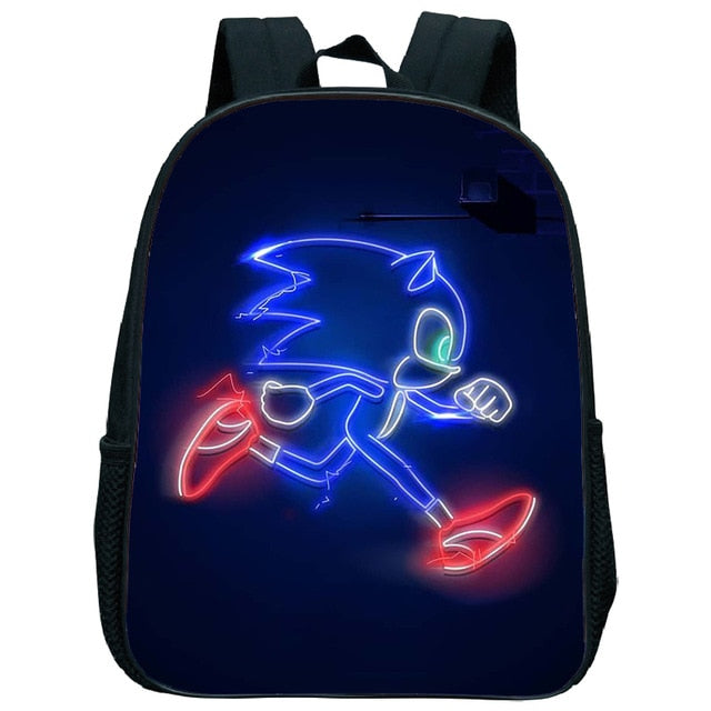 Cute Kids Sonic Kindergarten Backpack Printed Children School Bags Cool Pattern Child Bookbags Daily Rucksack Start School Gift