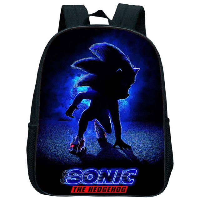 Cute Kids Sonic Kindergarten Backpack Printed Children School Bags Cool Pattern Child Bookbags Daily Rucksack Start School Gift