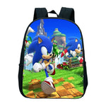 Cute Kids Sonic Kindergarten Backpack Printed Children School Bags Cool Pattern Child Bookbags Daily Rucksack Start School Gift