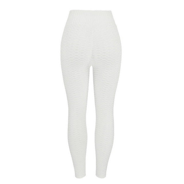 Ogilvy Mather Women Sexy White Sport Leggings Push Up Gym Exercise High Waist Fitness Running Leggings Athletic Trousers Pants