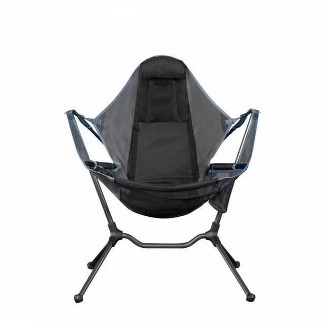 Relaxed Outdoor Camping Chair Rocking Chair Luxury Recliner Relaxation Swinging Comfort Garden Folding Fishing Chair