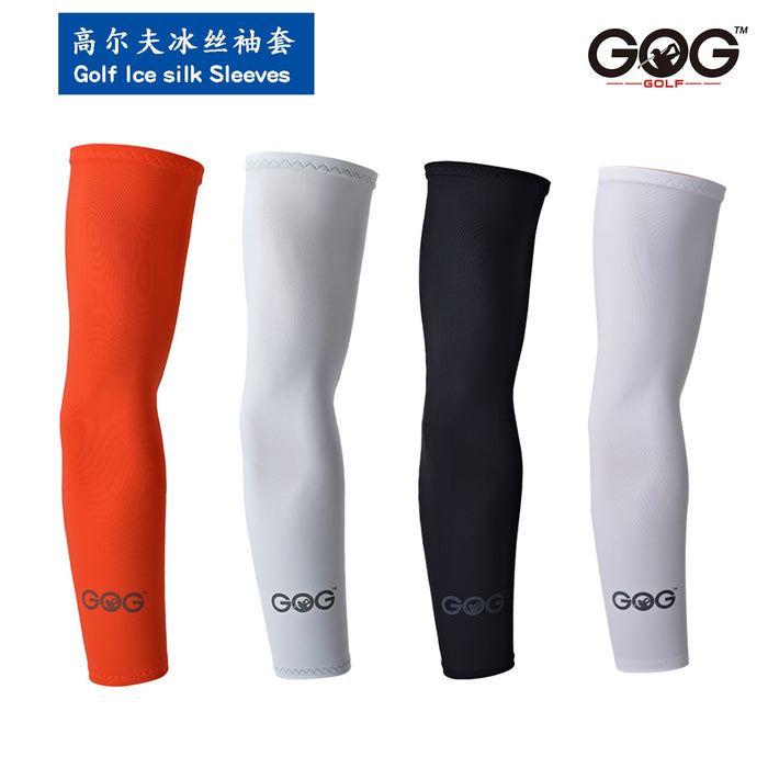 GOG golf sleeves High Elasticity arm sleeve Cycling Basketball Football Running Golf Outdoor Sports Drop Ship