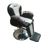 Old-fashioned solid wood men's lifting and lowering shaving chair hairdressing barber chair hot dyeing hair cutting chair