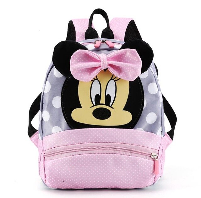 Disney Mickey&Minnie Children Backpacks kindergarten Schoolbag Kids Backpack Children School Bags Baby Girls Boys Backpacks