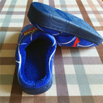 cotton warm children slippers for boy light anti-slip home shoes kids soft sole plush slippers winter