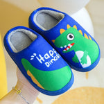 cotton warm children slippers for boy light anti-slip home shoes kids soft sole plush slippers winter
