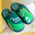 cotton warm children slippers for boy light anti-slip home shoes kids soft sole plush slippers winter