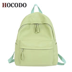 HOCODO 2020 Fashion Women Backpack High Quality Female Soft PU Leather School Bag For Teenager Girls Travel Shoulder Bags
