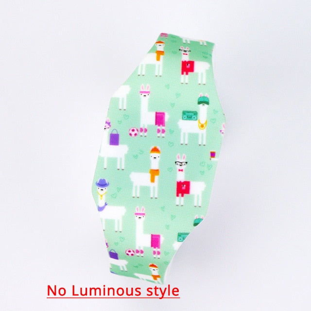 New Luminous Unicorn Child Watches For Girl Ocean World LED Watch Kids Student Electronic Watch Clock Reloj Infantil