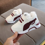 2020 Winter Kids Sports Shoes Children Casual Boys Plush Sneaker Fashion Autumn Girls Boots 1 2 3 4 5 6 Year Old Anti-Slippery