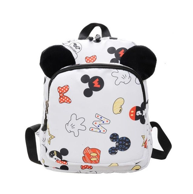 Disney Cartoon Backpack For Baby Boys Girls Minnie Mickey Mouse Children Lovely Schoolbag Kindergarten Schoolbag Kids Gift