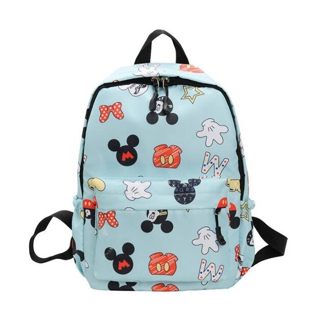 Disney Cartoon Backpack For Baby Boys Girls Minnie Mickey Mouse Children Lovely Schoolbag Kindergarten Schoolbag Kids Gift