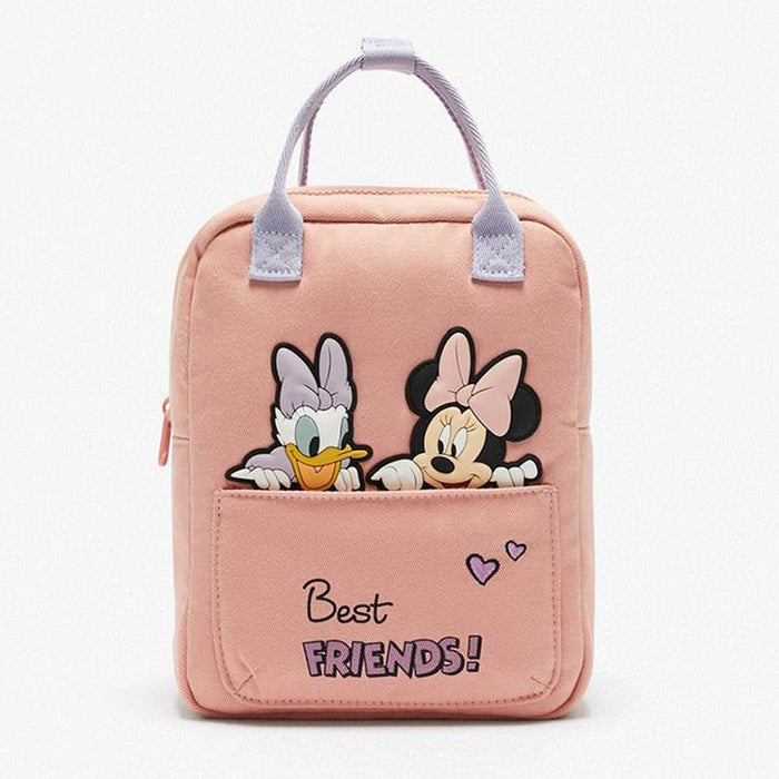 New Disney Minnie Mouse Children's bag Cartoons Children's backpack Mickey Mouse Pattern Backpack School Bag for Boys Girl