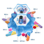 New Disney girls frozen elsa anna Cosmetics Beauty  Set Toy kids snow White princess Fashion Toys Play House Children Gift