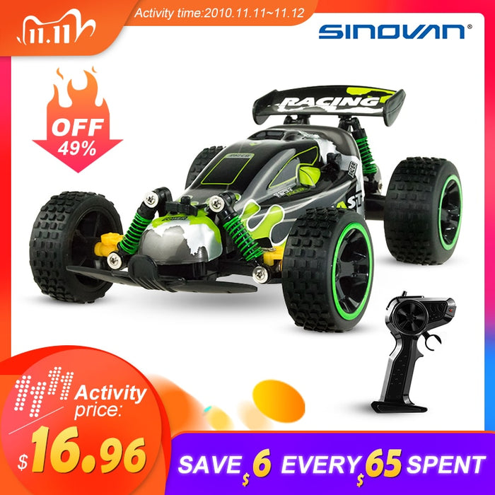 Sinovan RC Car 20km/h High Speed Car Radio Controled Machine Remote Control Car Toys For Children Kids RC Drift wltoys