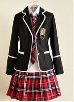 Student Long Sleeve Chorus School Uniform Junior High School Boys and Students Students Japan and South Korea JK Uniform Set