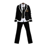 Student Long Sleeve Chorus School Uniform Junior High School Boys and Students Students Japan and South Korea JK Uniform Set