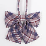 Hot Jk Uniform Japanese High School Orthodox Lattice Uniform Bow Tie Fashion School Uniform Girls/boys Bowtie Shirt Accessories