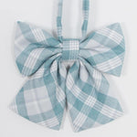 Hot Jk Uniform Japanese High School Orthodox Lattice Uniform Bow Tie Fashion School Uniform Girls/boys Bowtie Shirt Accessories