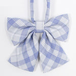 Hot Jk Uniform Japanese High School Orthodox Lattice Uniform Bow Tie Fashion School Uniform Girls/boys Bowtie Shirt Accessories