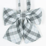 Hot Jk Uniform Japanese High School Orthodox Lattice Uniform Bow Tie Fashion School Uniform Girls/boys Bowtie Shirt Accessories
