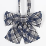 Hot Jk Uniform Japanese High School Orthodox Lattice Uniform Bow Tie Fashion School Uniform Girls/boys Bowtie Shirt Accessories