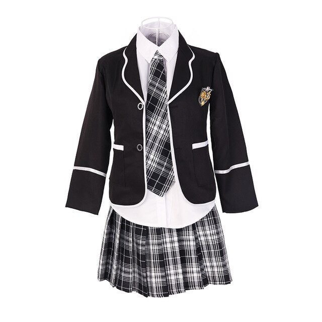 High Quality Students Long-sleeved School Uniforms Japan And South Korea Jk Uniforms Junior High School Boys/girls Students Suit