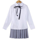 Japanese School Girl Uniform Costume jk High School Students Clothes Set Womens Pleated Skirt Cute Cosplay Sailor Suit Set