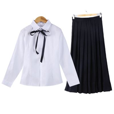 Japanese School Girl Uniform Costume jk High School Students Clothes Set Womens Pleated Skirt Cute Cosplay Sailor Suit Set