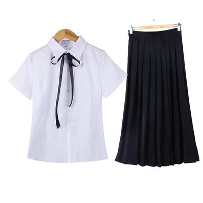 Japanese School Girl Uniform Costume jk High School Students Clothes Set Womens Pleated Skirt Cute Cosplay Sailor Suit Set