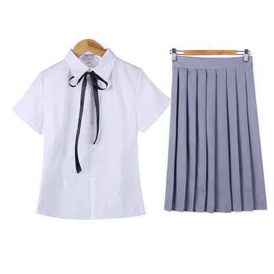Japanese School Girl Uniform Costume jk High School Students Clothes Set Womens Pleated Skirt Cute Cosplay Sailor Suit Set