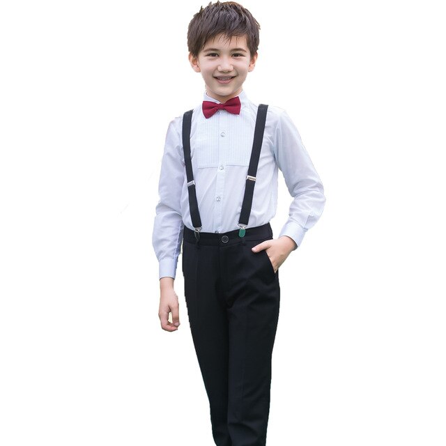 Children's uniforms  new style boys and girls fashion dress suits kindergarten pupils bibs show chorus costumes