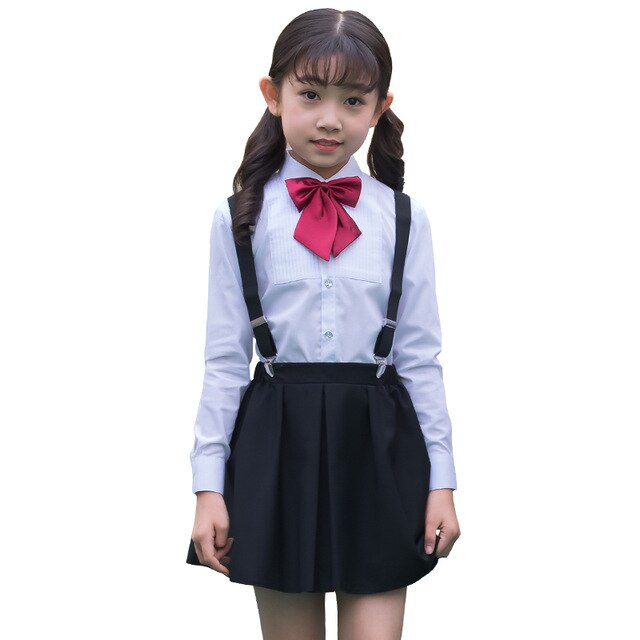 Children's uniforms  new style boys and girls fashion dress suits kindergarten pupils bibs show chorus costumes