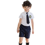 Children Korean Japanese Student Formal Preppy School Uniforms Girls Boys Kids Birthday Shirt Skirt Pants Tie Clothes Suit A29