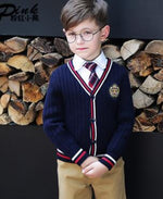 British School Uniform Kindergarten Uniform Wear Kids Primary School Wear Students Children's Costume 4pcs Set Customes D-0527