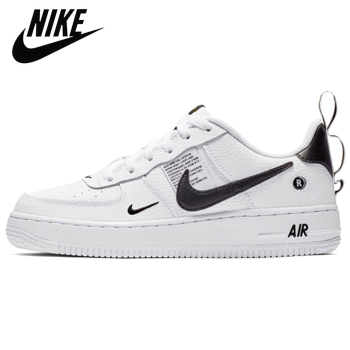 Designer Nike AIR FORCE 1 AF1 Low Cut Utility White Black Authentic Men Authentic Skateboard Outdoor Sports Trainer Shoes 36-45