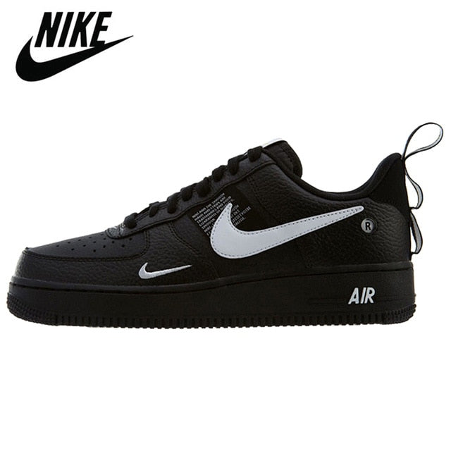 Designer Nike AIR FORCE 1 AF1 Low Cut Utility White Black Authentic Men Authentic Skateboard Outdoor Sports Trainer Shoes 36-45