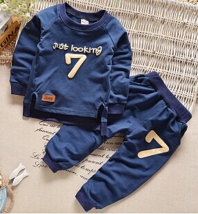 2021 Spring Autumn Children Clothing Boys Keep Warm Casual Long Sleeve Sweaters + Pants Fashion Kids Sports Wear Suit For Girls