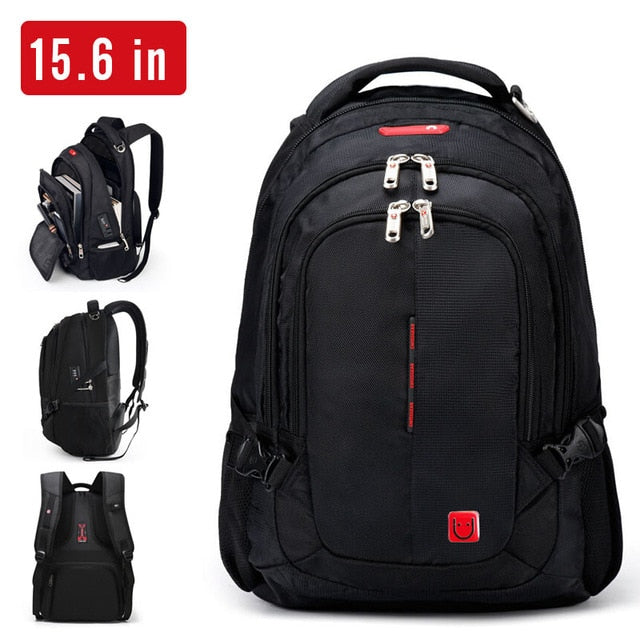 15.6 Inch Waterproof  Laptop Backpack Men USB Charging Travel Backpack Women Oxford Rucksack Male Vintage School Bag Mochila New