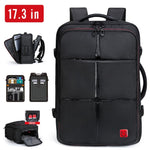15.6 Inch Waterproof  Laptop Backpack Men USB Charging Travel Backpack Women Oxford Rucksack Male Vintage School Bag Mochila New