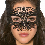 Comeondear 1 Piece Halloween Cosplay And Party Lace Eye Mask Sexy Lady Cutout Eye Mask For Masquerade Party  Fancy Dress Costume