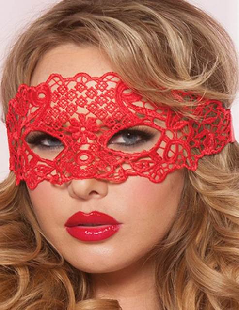 Comeondear 1 Piece Halloween Cosplay And Party Lace Eye Mask Sexy Lady Cutout Eye Mask For Masquerade Party  Fancy Dress Costume