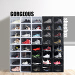Shoe boxes Sneakers Transparent Storage Box Acrylic Basketball Shoe Cabinet Collection Box Display Cabinet